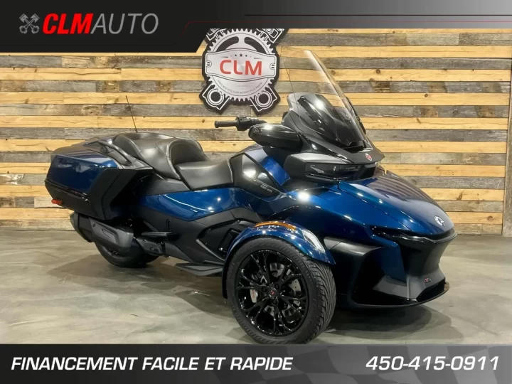 2022 BRP CAN-AM SPYDER RT SE-6 (SEMI-AUTOMATIQUE) AVEC 55901 KM + MODELE & COULEUR RARE + CONDITION A1 