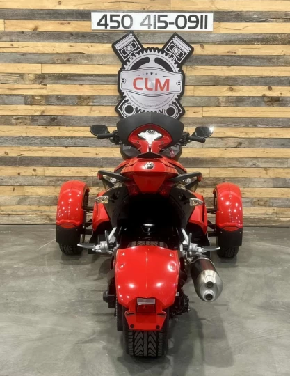 2009 BRP CAN-AM SPYDER ROADSTER SE-5 (SEMI-AUTOMATIQUE) + 86145 KM + DOSSIER PASSAGER 