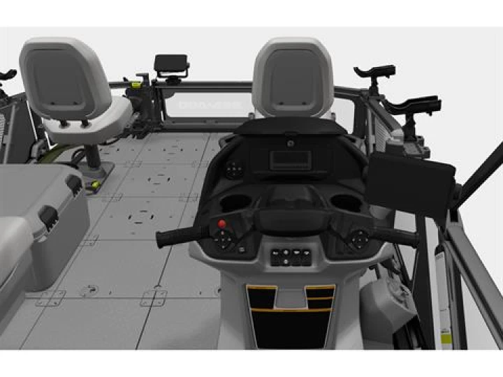 2025 BRP SEA-DOO SWITCH 18' EDITION FISH 170 H.P + IBR + IDF + AUDIO + GPS + TOIT BIMINI + REMORQUE + SEULEMENT 4 HR 