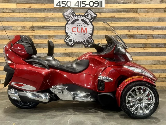 BRP CAN-AM SPYDER RT LIMITED SE-6 (SEMI-AUTOMATIQUE) + ROTAX 1330 cc ACE + SEULEMENT 41302 KM + TOUTE ÉQUPÉE  2015