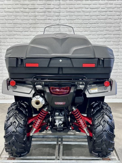 2019 HONDA TRX FOREMAN RUBICON 500 DELUXE + 4WD + POWER STEERING + SEULEMENT 790 KM + IMPECCABLE & RARE 