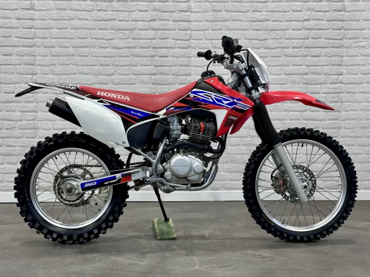 2027 HONDA CRF 230F + DEMAREUR ELECTRIQUE + 4 TEMPS + MX - MOTOCROSS - TRAIL + RARE & A1 