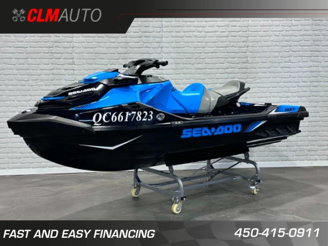 BRP SEA-DOO RXT 230 HP + IBR + VTS + 3 PASSAGERS + 131 HR SEULEMENT + RARE & A1  2019