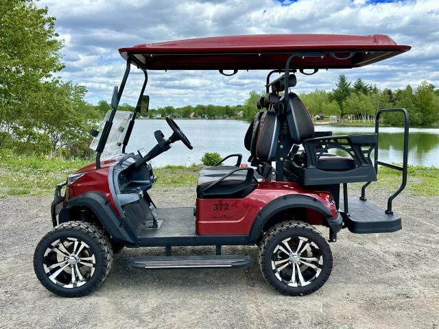 MATRYX F4 - V.E CART DE GOLF ELECTRIQUE LUXUEUX A 4 PASSAGERS + TOUTE ÉQUIPÉE + RARE & A1  2024