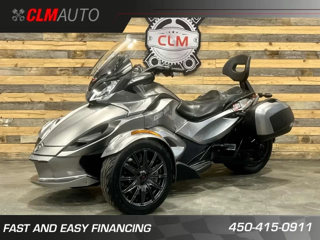 BRP CAN-AM SPYDER ST-S / SE-5 (SEMI-AUTOMATIQUE) + SEULEMENT 30505 KM + CONDITION A1  2013