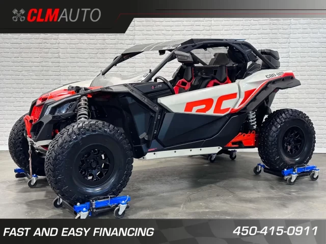 BRP CAN-AM MAVERICK X3 X-RC TURBO + 4WD + DPS + FOX + AUDIO + 64'' + SEULEMENT 3576 KM  2021