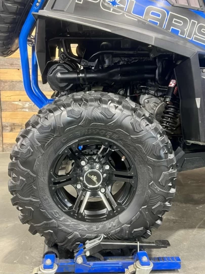 2013 POLARIS RZR4 XP 900 EFI EDITION SPECIALE JAGGED X RACING + 4X4 + EPS + 4 PASSAGERS 
