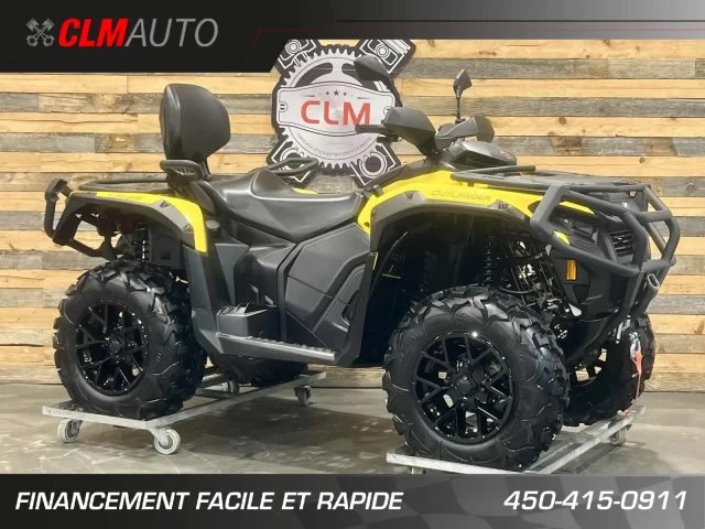 BRP CAN-AM OUTLANDER MAX XT 700 EFI + DPS + 4X4 + SEULEMENT 348 KM + CONDITION A1  2024