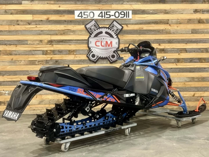 2022 YAMAHA SIDEWINDER TURBO X-TX L.E 146'' + FOX QS3 + SEULEMENT 4076 LM + COULEUR RARE & CONDITION A1 