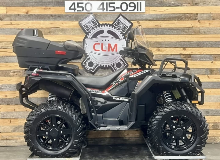2018 POLARIS SPORTSMAN XP 1000 EFI + 4X4 + EPS + 2 PASSAGERS + 6487 KM + CONDITION A1 
