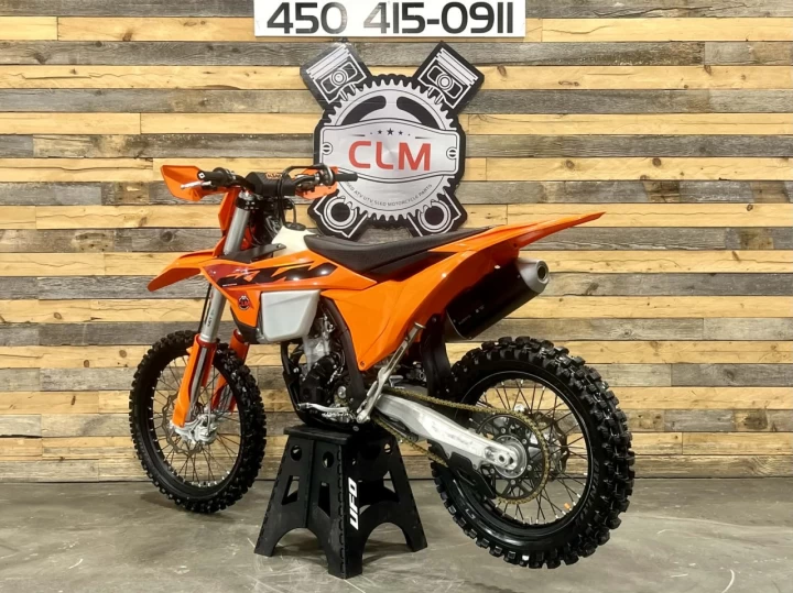 2025 KTM 250 XC-F EFI + 4 TEMPS + 68 HR + ENDURO-MX-MOTOCROSS + RARE & CONDITION A1 