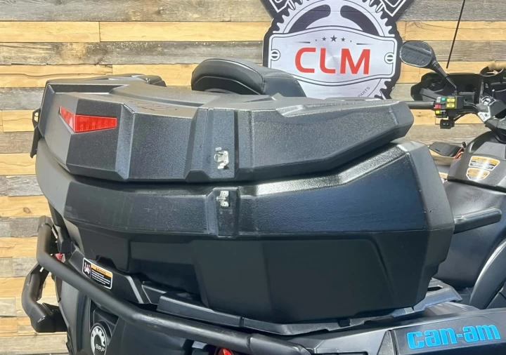 2021 BRP CAN-AM OUTLANDER MAX XT 650 EFI + 4X4 + DPS + VRAI VTT 2 PLACES LEGALE EN SENTIER + 6479 KM + RARE 