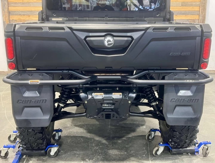 2025 BRP CAN-AM DEFENDER MAX CREW HD-10 LIMITED + 4X4 + DPS + HVAC + AUDIO + 5200 KM + GARANTIE + RARE & A1 