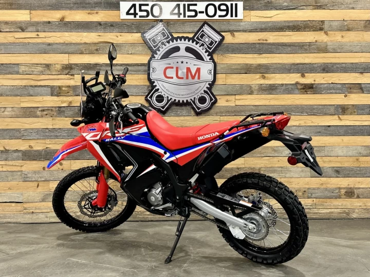2024 HONDA CRF 300L EFI EDITION RALLY A.B.S + SEULEMENT 131 KM + RARE & A1 