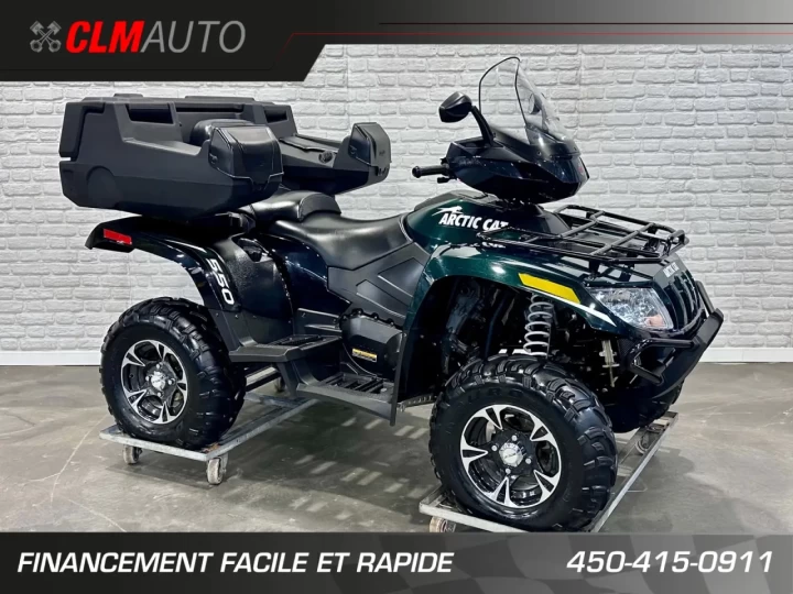 2013 ARCTIC CAT TRV 550 EFI XT LIMITED + 4WD + EPS + 2 PLACES + TOUTE ÉQUIPÉE + RARE & A1 