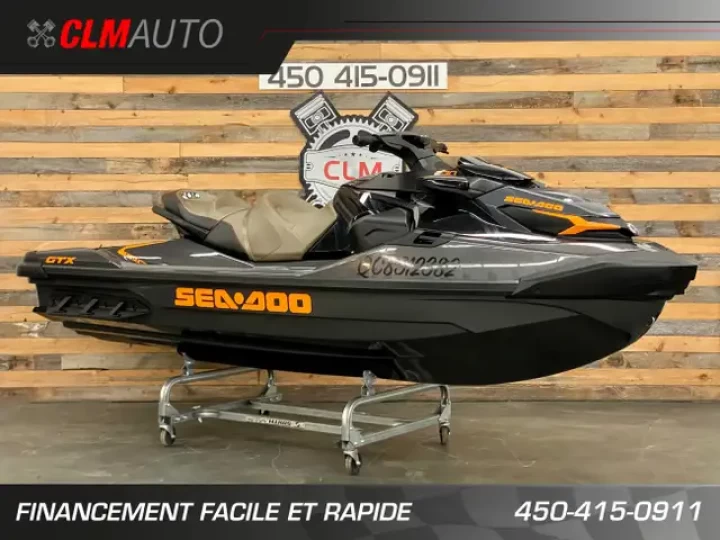 2022 BRP SEA-DOO GTX 230 HP AUDIO + IBR + VTS / 3 PLACES / 39 HEURES 