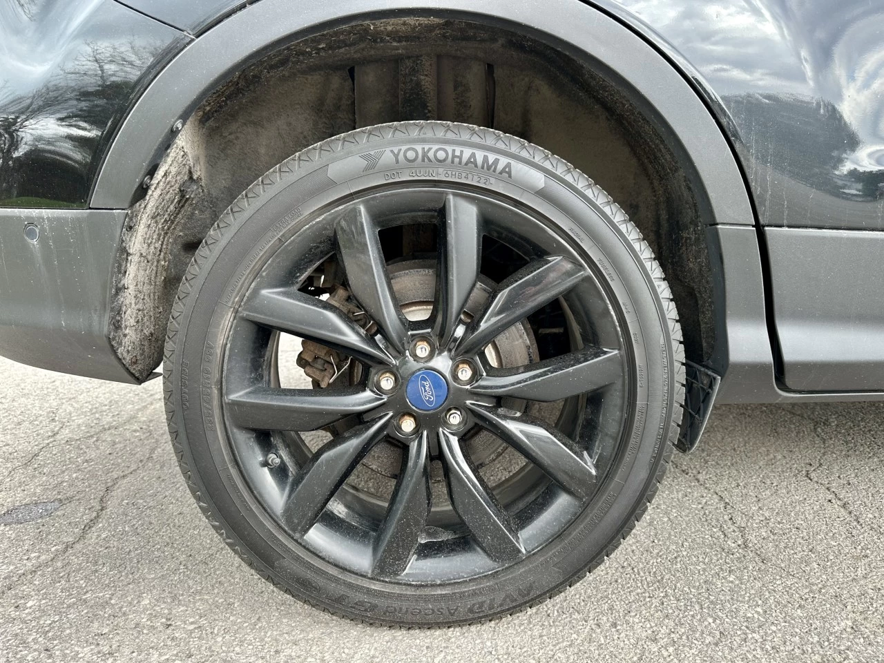 2017 FORD ESCAPE TITANIUM 4WD + 2.0L ECOBOOST + 172524 KM + TOUTE NOIR  Image principale