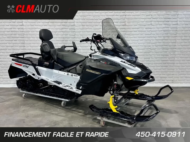 2025 BRP SKI-DOO EXPEDITION L.E 600R E-TEC WT-WIDE TRACK 154'' X 20'' + 740 KM + BANC PASSAGER + RARE & A1 