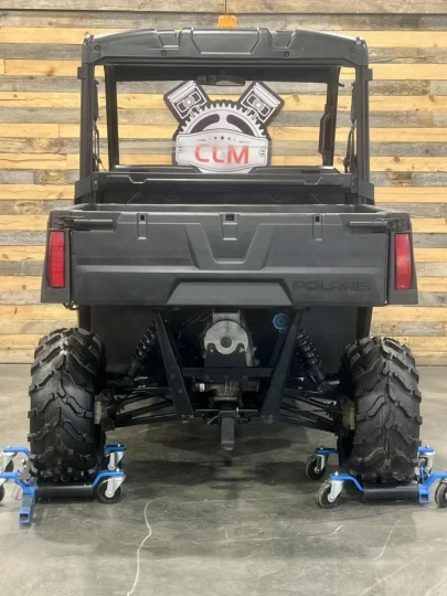 2017 POLARIS RANGER EV - VEHICULE ELECTRIQUE + 4X4 + 2 PASSAGERS + 4 PNEUS NEUFS 