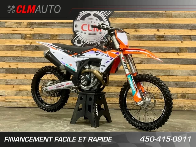 KTM 350 SX-F EFI + 4 TEMPS + 98 HR + MX-MOTOCROSS-ENDURO + RARE & A1  2023