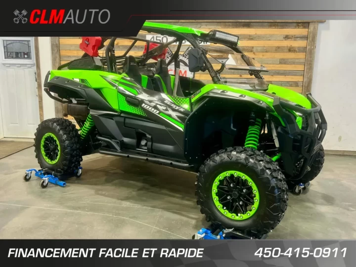 2020 KAWASAKI TERYX KRX 1000 EFI + 4X4 + E.P.S + SEULEMENT 4356 KM + RARE & CONDITION A1 