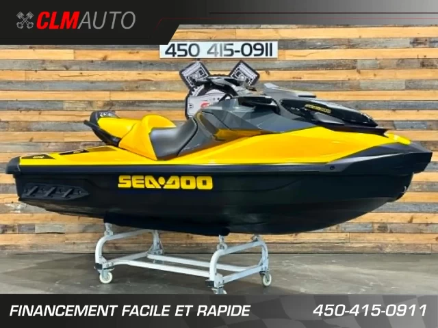 BRP SEA-DOO GTR 230 H.P + IBR + VTS + 3 PASSAGERS +SEULEMENT 15 HR + RARE & A1  2023