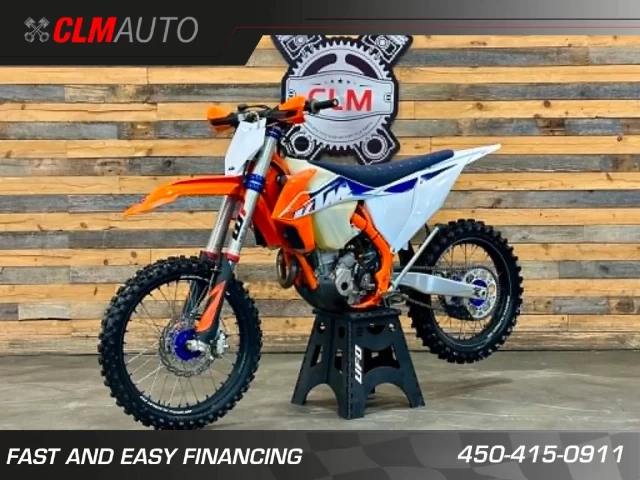 KTM 350 XC-F EFI + 4 TEMPS + SEULEMENT 22 HR + BEAUCOUP D'OPTIONS $$$ INCLUSES + A1  2022
