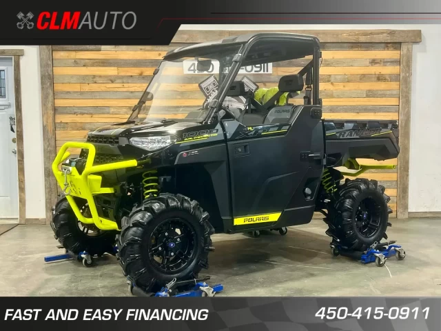 POLARIS RANGER XP 1000 EDITION HIGH LIFTER + 4X4 + EPS + 5864 KM SEULEMENT + RARE  2020