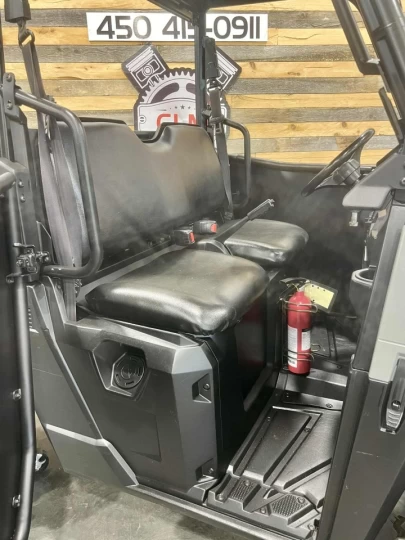 2017 POLARIS RANGER EV - VEHICULE ELECTRIQUE + 4X4 + 2 PASSAGERS + 4 PNEUS NEUFS 