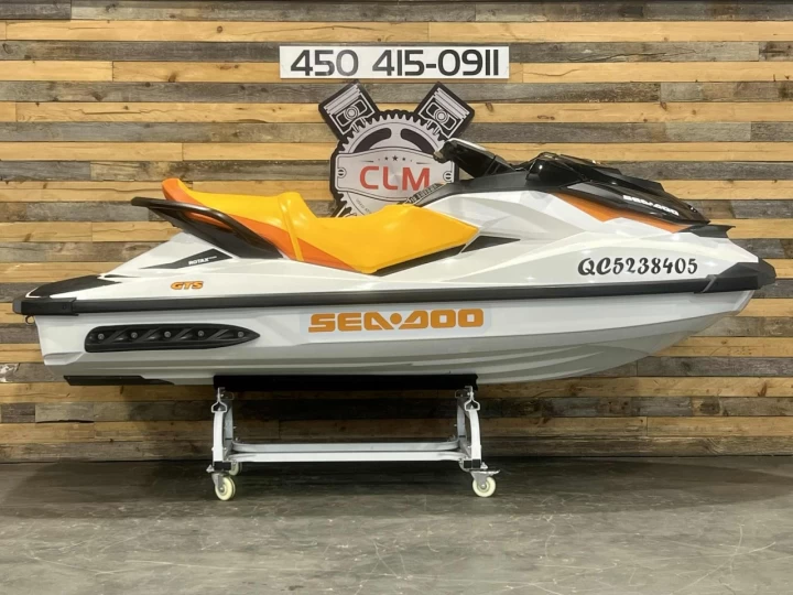 2016 BRP SEA-DOO GTS 130 H.P + 3 PASSAGERS + 176 HR + IMPECCABLE A1 