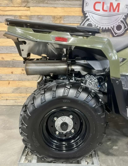 2023 POLARIS SPORTSMAN 450 H.O EFI + 4X4 + SEULEMENT 9 KM + PARE CHOC HD + CONDITION IMPECCABLE A1 