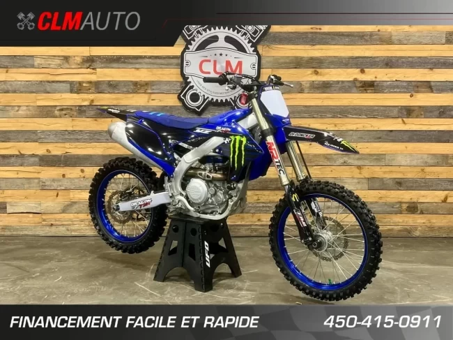YAMAHA YZ 450F EFI + 4 TEMPS + SEULEMENT 25 HR + LOOK UNIQUE & CONDITION A1 - 2024