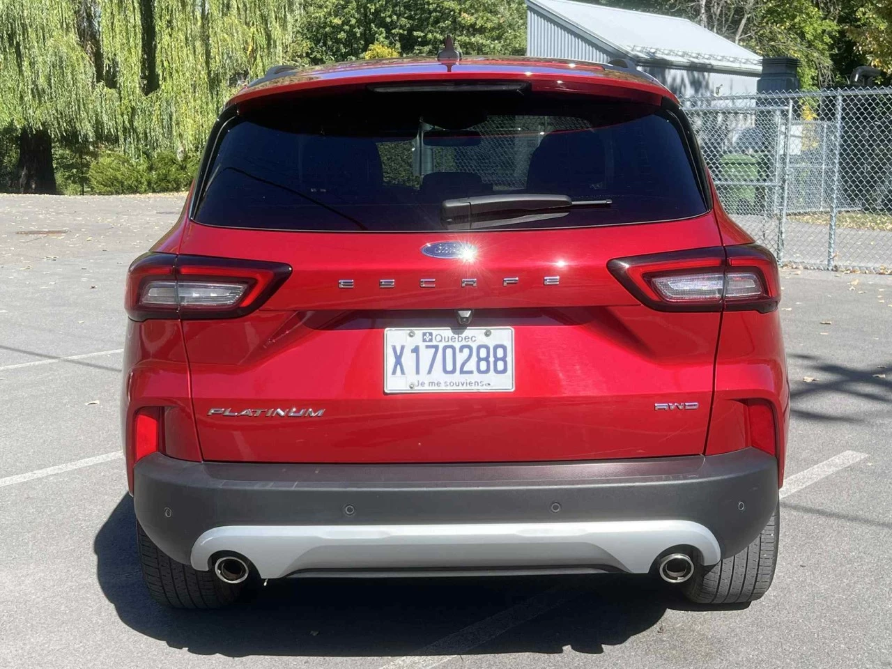 2024 FORD ESCAPE PLATINUM AWD + ECOSPORT 2.0L TURBO + GARANTIE FORD + CONDITION A1  Main Image