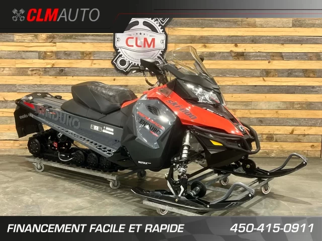 BRP SKI-DOO RENEGADE ENDURO 600 E-TEC 137'' + SUSPENSION A AIR + ROLLERSKI + CONDITION IMPECCABLE A1  2018