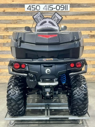 2021 BRP CAN-AM OUTLANDER MAX XT 650 EFI + 4X4 + DPS + VRAI VTT 2 PLACES LEGALE EN SENTIER + 6479 KM + RARE 