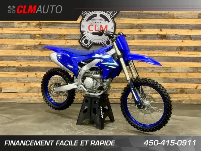 YAMAHA YZ 450F EFI + 4 TEMPS + SEULEMENT 21 HR + RARE & CONDITION A1 - 2025