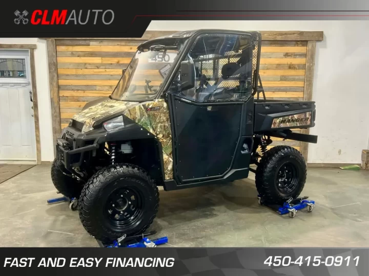 2014 POLARIS RANGER XP 900 EFI + L.E BROWNING LIMITED EDITION + TOUTE ÉQUIPÉE + CAMO + RARE & A1 