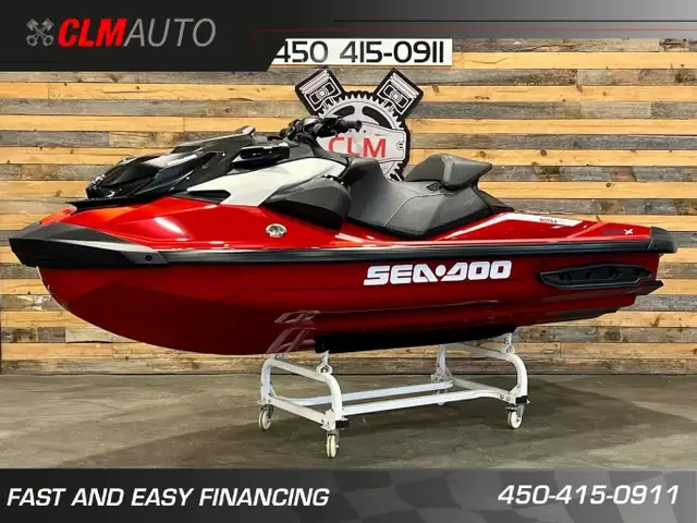 BRP SEA-DOO RXP-X 325 HP + IBR + VTS + AUDIO PREMUIM + ENSEMBLE TECHNOLOGIE + SEULEMENT 4 HR + RARE & IMPECCABLE A1  2024