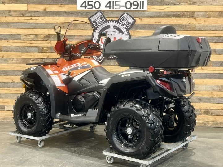 2020 CF MOTO C-FORCE 500 EFI H.O TOURING + 4X4 + EPS + SEULEMENT 1478 KM + COULEUR RARE & IMPECCABLE A1 