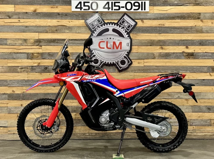 2024 HONDA CRF 300L EFI EDITION RALLY A.B.S + SEULEMENT 131 KM + RARE & A1 