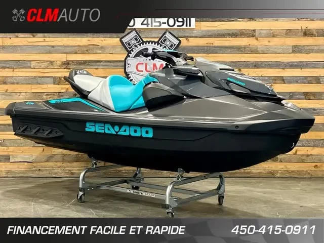 BRP SEA-DOO GTR 230 H.P + I.B.R + V.T.S + AUDIO PREMIUM + 3 PLACES + SEULEMENT 3.7 HEURES  2024