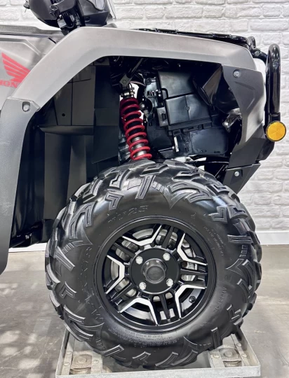 2019 HONDA TRX FOREMAN RUBICON 500 DELUXE + 4WD + POWER STEERING + SEULEMENT 790 KM + IMPECCABLE & RARE 