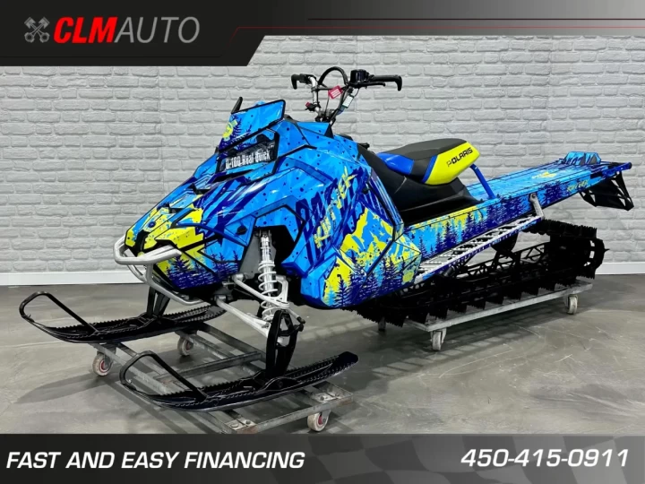 2016 POLARIS PRO RMK 800 AXYS 163'' + QUICK DRIVE + LOOK UNIQUE + RARE & A1 