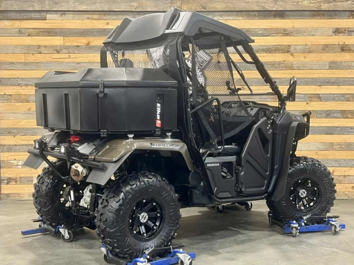 2020 HONDA PIONEER 500 EFI + 4X4 + E.P.S + SUSPENSION ELKA + MAGS + RADIO + BEAUCOUP D'OPTIONS $$$ 