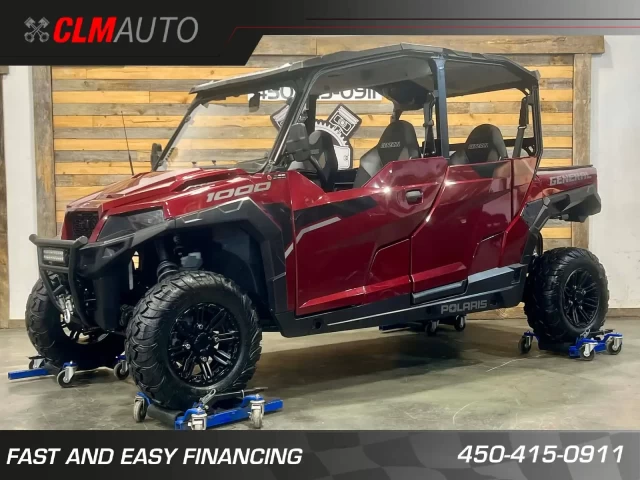 POLARIS GENERAL 4 CREW EDITION DELUXE 1000 EFI + 4X4 + EPS + RIDE COMMAND GPS / AUDIO + FOX QS3 + 4 PASSAGERS  2021