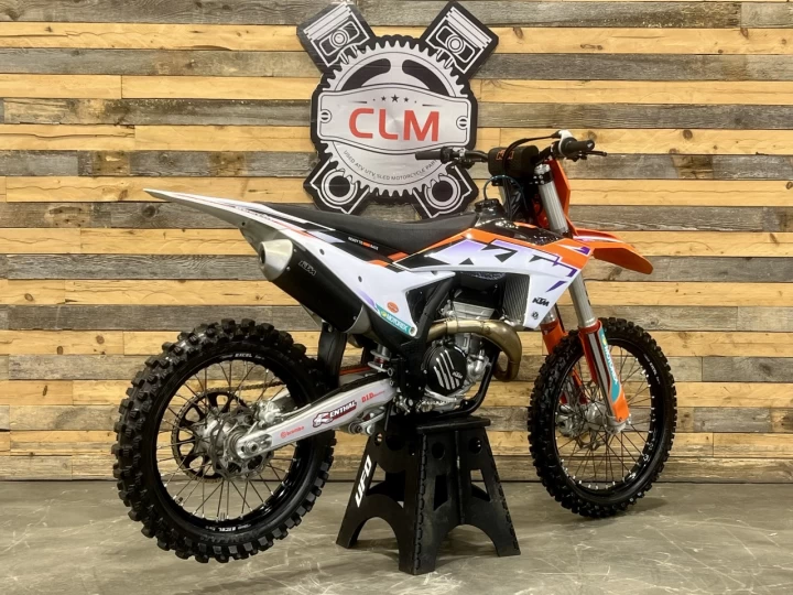 2023 KTM 350 SX-F EFI + 4 TEMPS + 98 HR + MX-MOTOCROSS-ENDURO + RARE & A1 