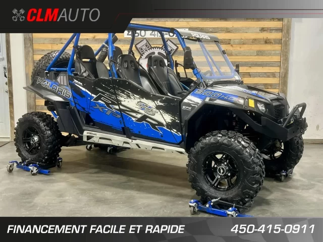 POLARIS RZR4 XP 900 EFI EDITION SPECIALE JAGGED X RACING + 4X4 + EPS + 4 PASSAGERS  2013