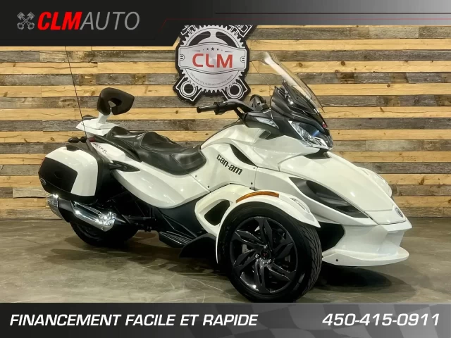 BRP CAN-AM SPYDER ST LIMITED SE-5 (semi-automatique) + RADIO + DOSSIER + VALISE + 52998 KM  2013