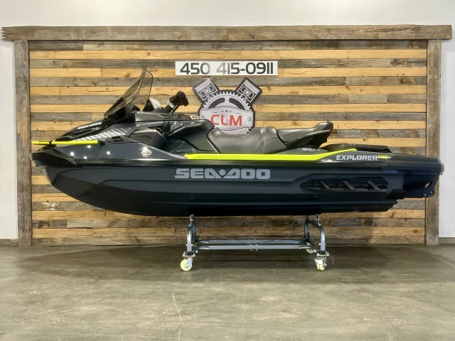 BRP SEA-DOO EXPLORER PRO 170 H.P + IBR + VTS + IDF + AUDIO PREMIUM + GPS + FISH FINDER + PARE BRISE + 3 PASSAGERS  2023