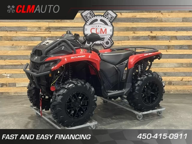 BRP CAN-AM OUTLANDER X-MR 700 EFI + 4X4 + DPS + SEULEMENT 1618 KM + TREUIL X-BULL 4500 LBS  2024